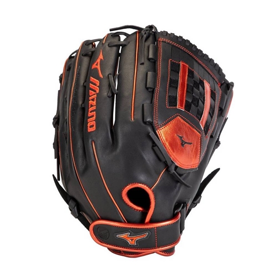 Mizuno MVP Prime SE Slowpitch Softball Glove 14" Handskar Dam Svarta Röda | 094327KYP