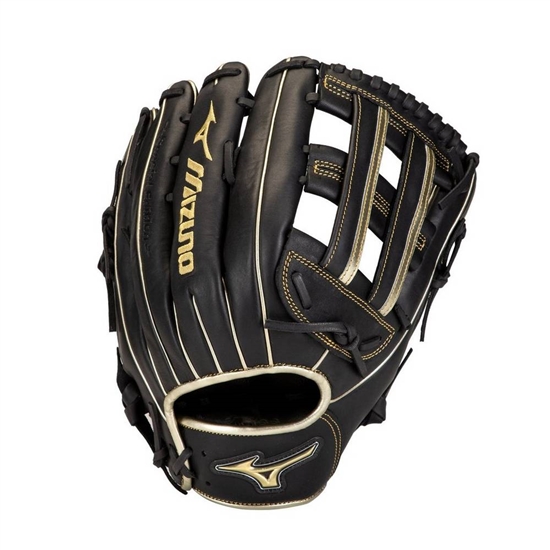 Mizuno MVP Prime SE Slowpitch Softball Glove 13" Handskar Dam Svarta Guld | 345278SOR