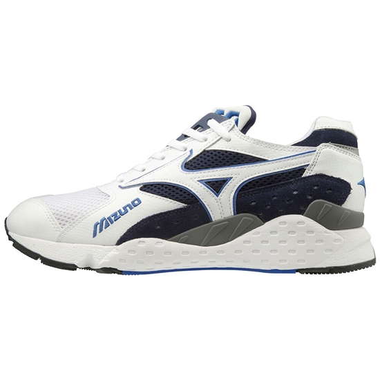 Mizuno Mondo Control Sneakers Dam Vita Marinblå | 791865VRD