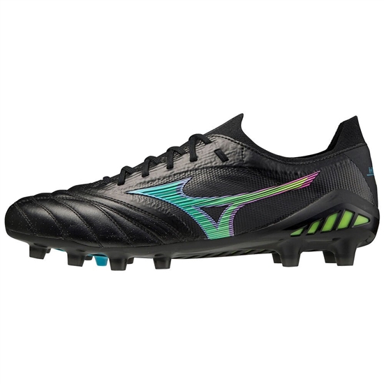 Mizuno Morelia Neo III Beta Japan Fotbollskor Dam Svarta Blå Turkos | 403285AOX