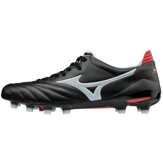 Mizuno Morelia Neo II Made in Japan Fotbollskor Dam Svarta Vita | 234710TUE