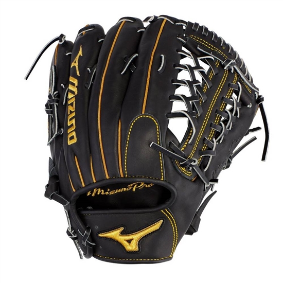 Mizuno Pro Outfield Baseball Handskar Dam Mörksvarta | 501396QAZ