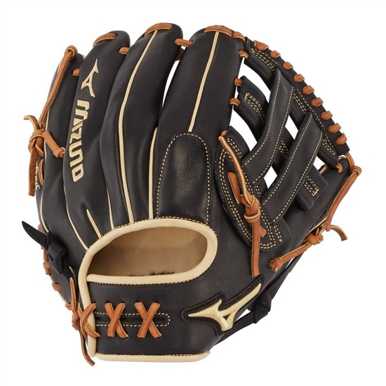 Mizuno Pro Select Infield Baseball Glove 11.75" Handskar Dam Mörksvarta | 653074HBN