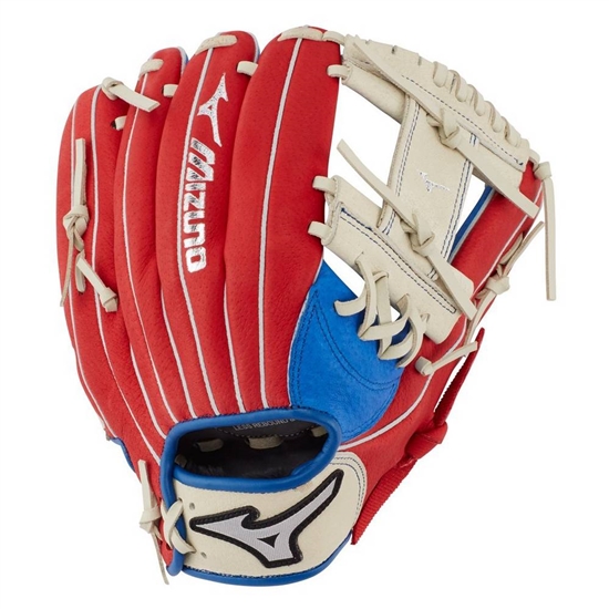 Mizuno Prospect Series PowerClose Baseball Glove 11" Handskar Dam Kungsblått Röda | 841625IKA