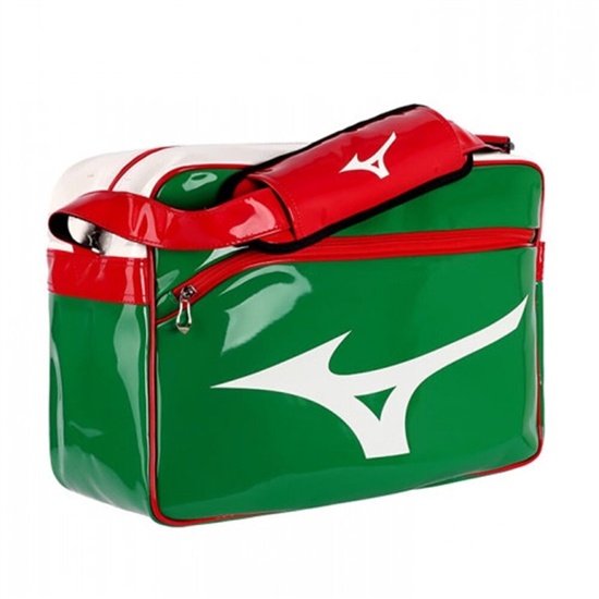 Mizuno RB Enamel M Väska Herr Gröna Röda | 798512TWR