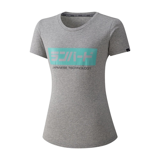 Mizuno Runbird T shirts Dam Grå | 560397ELS