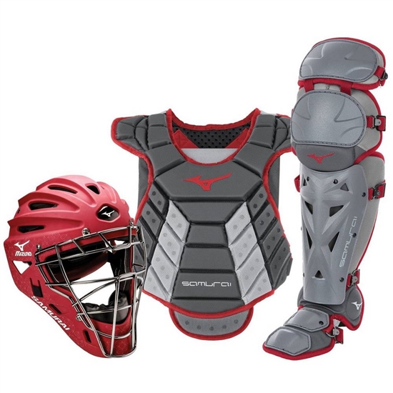 Mizuno Samurai Boxed Set 13-14" Catchers Gear Dam Grå | 804351XVG