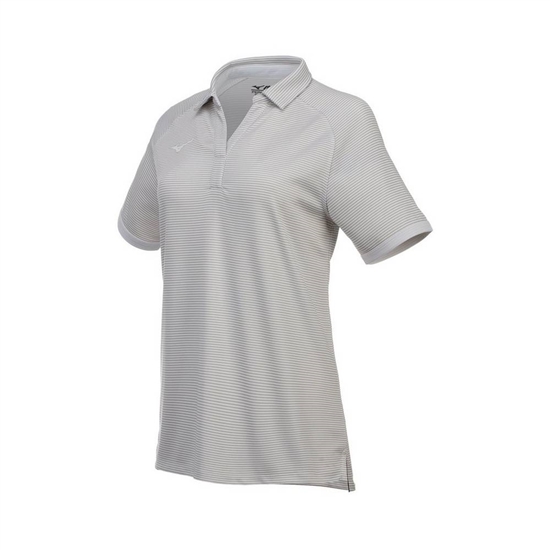 Mizuno Scout Polo Dam Ljusgrå | 746210IEU