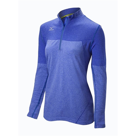 Mizuno Seamless Jacka Dam Röda Kungsblått | 172638TAD