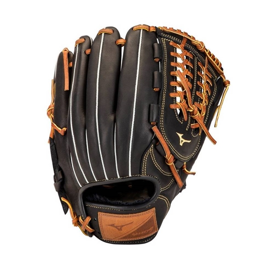 Mizuno Select 9 Infield Baseball 11.5" Handskar Dam Svarta Bruna | 930256DKF