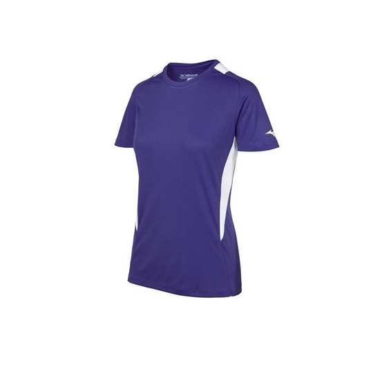 Mizuno Softball Crew Neck Jersey Dam Lila Vita | 286591UMX