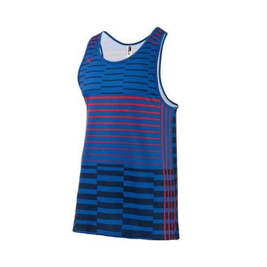 Mizuno Team Tank Tops Herr Marinblå | 712869ASP