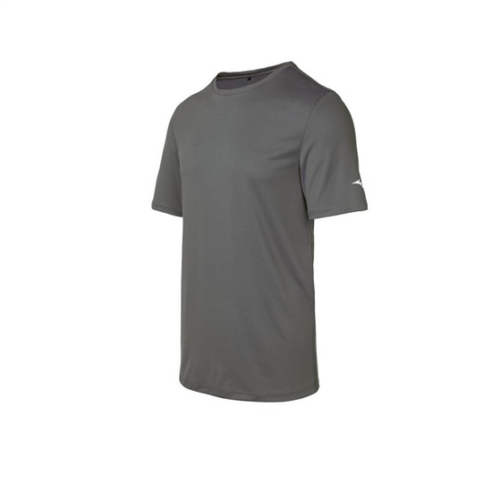 Mizuno Tee T shirts Herr Grå | 853406SJK