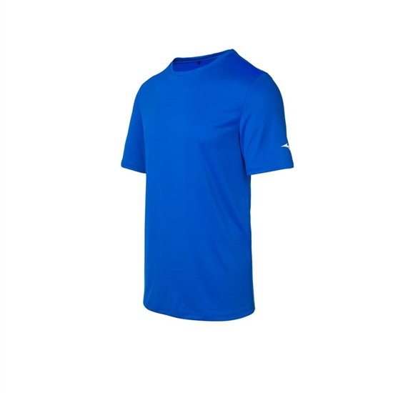 Mizuno Tee T shirts Herr Kungsblått | 207541SUN