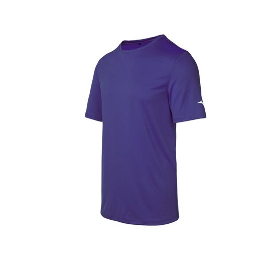 Mizuno Tee T shirts Herr Lila | 917068PUB