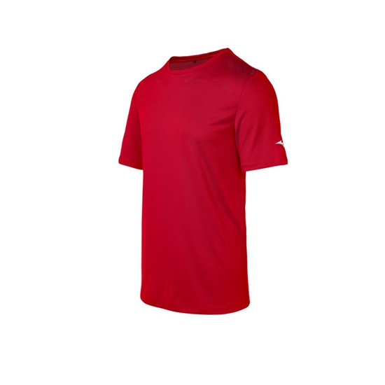 Mizuno Tee T shirts Herr Röda | 329178GCU