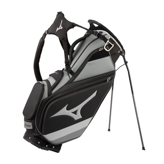 Mizuno Tour 14-Way Stand Väska Herr Svarta Grå | 264059EQC