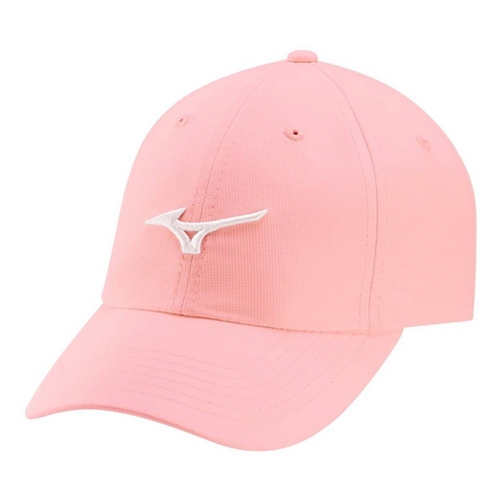 Mizuno Tour Adjustable Lätta Small Fit Golf Hatt Dam Rosa Vita | 896751WJR