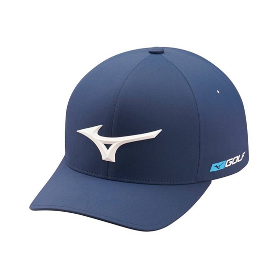 Mizuno Tour Delta Fitted Hatt Dam Marinblå | 304692CUD