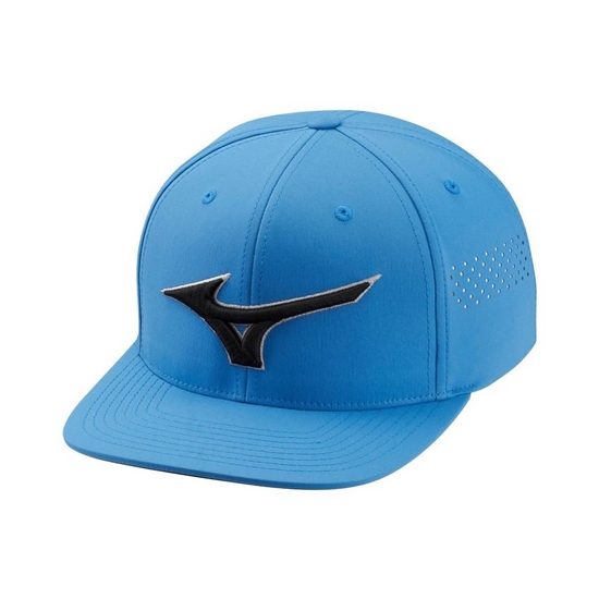 Mizuno Tour Platta Snapback Hatt Dam Blå | 610245UIS