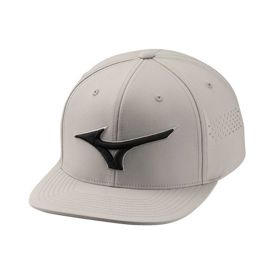 Mizuno Tour Platta Snapback Hatt Dam Grå | 867021FUC