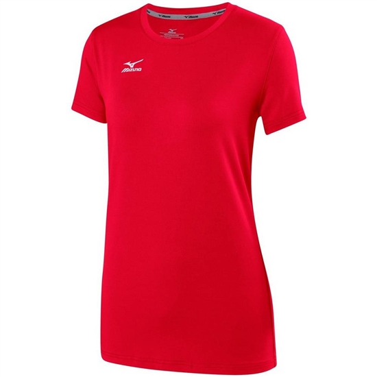 Mizuno Volleyball Attack 2.0 T shirts Dam Röda | 745968QYX