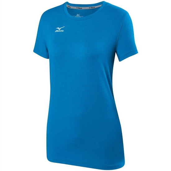 Mizuno Volleyball Attack 2.0 T shirts Dam Blå | 892103AJY