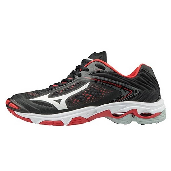 Mizuno WAVE LIGHTNING Z5 Volleybollskor Dam Svarta Röda | 458730GUS