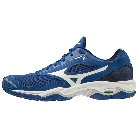 Mizuno WAVE PHANTOM 2 Handbollsskor Dam Blå Vita Blå | 914832NGY