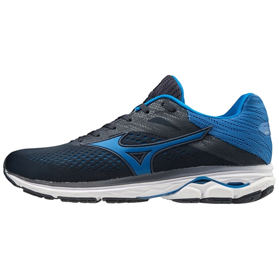 Mizuno WAVE RIDER 23 Löparskor Herr Marinblå Vita | 418276JQB