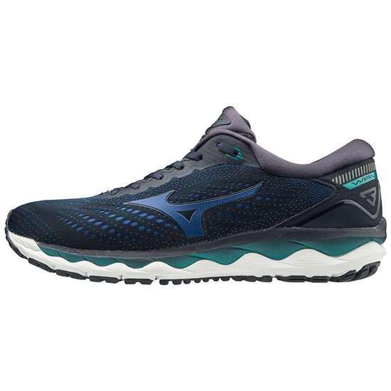 Mizuno WAVE SKY 3 Löparskor Herr Marinblå Blå | 927516MEF