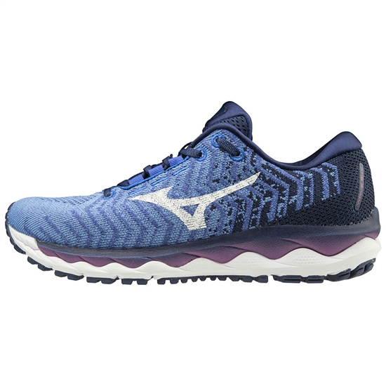 Mizuno WAVE SKY WAVEKNIT 3 Löparskor Dam Blå Lila | 436015MOS