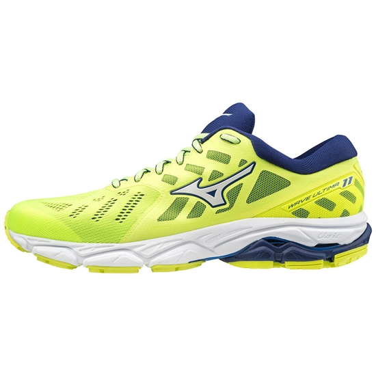 Mizuno WAVE ULTIMA 11 Löparskor Herr Gula Vita Blå | 026938SZK