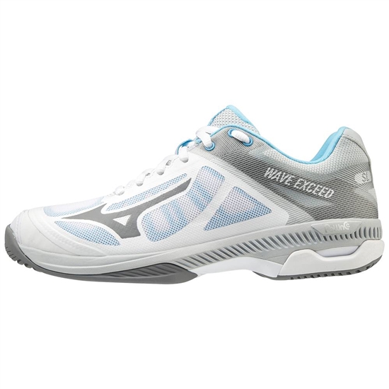 Mizuno Wave Exceed SL AC Löparskor Dam Vita Grå | 157498HEQ