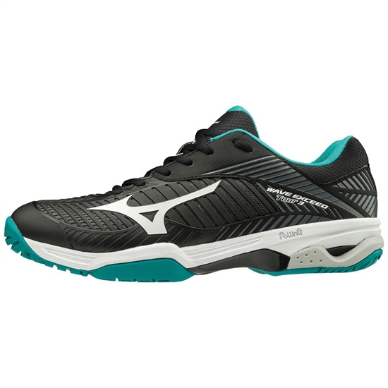 Mizuno Wave Exceed Tour 3 AC Tennisskor Dam Svarta Vita Blå | 692874HNM