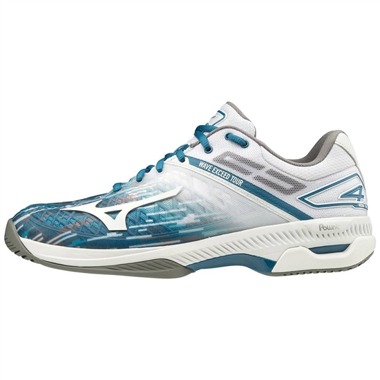 Mizuno Wave Exceed Tour 4 Ac Tennisskor Herr Blå Vita | 924056HVT