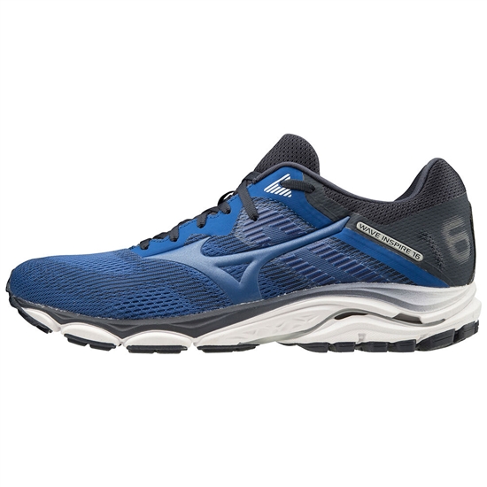 Mizuno Wave Inspire 16 Löparskor Herr Blå Marinblå | 347206OZW