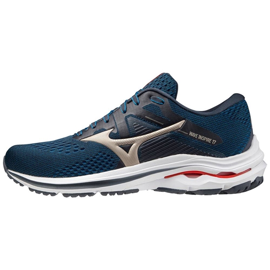 Mizuno Wave Inspire 17 Löparskor Herr Marinblå | 042916MQK