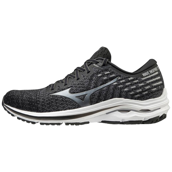 Mizuno Wave Inspire 17 WAVEKNIT Löparskor Herr Svarta | 049213STG