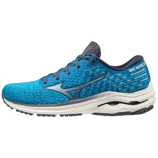 Mizuno Wave Inspire 17 WAVEKNIT Löparskor Herr Blå | 587934NRA