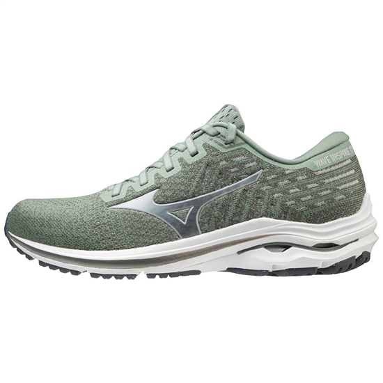 Mizuno Wave Inspire 17 WAVEKNIT Löparskor Herr Gröna | 798315RGS