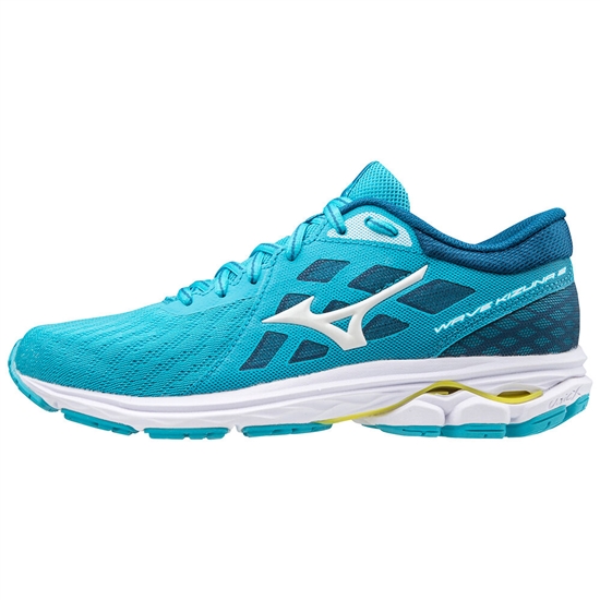 Mizuno Wave Kizuna 2 Löparskor Dam Blå Vita Gula | 347829NCB