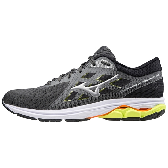 Mizuno Wave Kizuna 2 Löparskor Herr Grå Silver Gula | 830976LHW