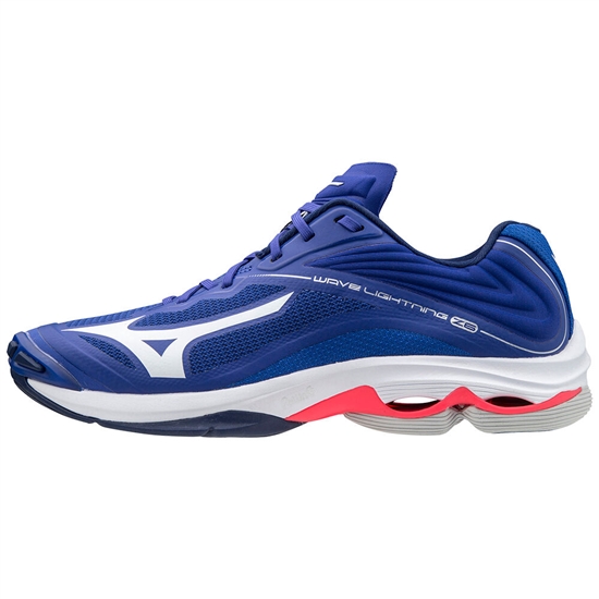 Mizuno Wave Lightning Z6 Volleybollskor Herr Blå Vita Rosa | 259874JSP