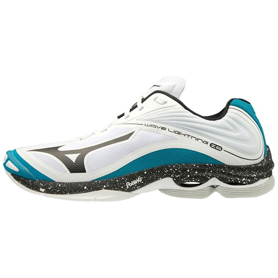 Mizuno Wave Lightning Z6 Volleybollskor Dam Vita Svarta Blå | 468091ZPE