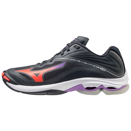 Mizuno Wave Lightning Z6 Volleybollskor Dam Marinblå Korall | 792536LJV