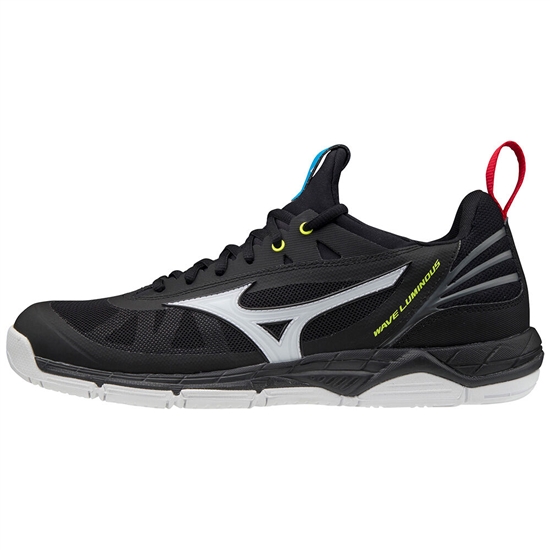 Mizuno Wave Luminous Volleybollskor Herr Svarta Vita Gula | 530172YXQ