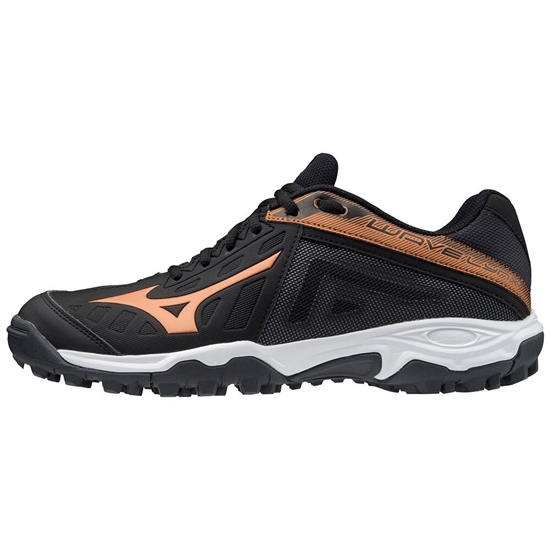 Mizuno Wave Lynx Hockeyskor Dam Svarta Vita | 953210CBK