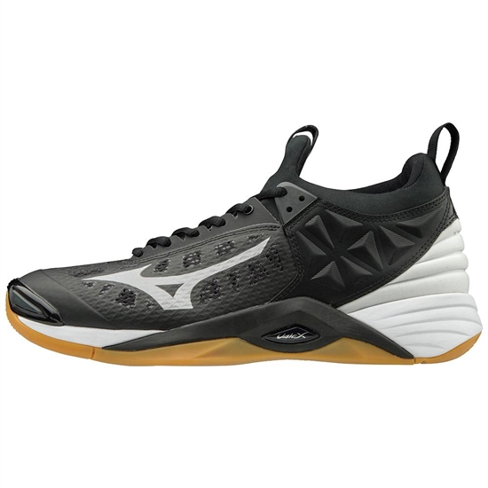 Mizuno Wave Momentum Volleybollskor Dam Svarta Silver | 708531DBX