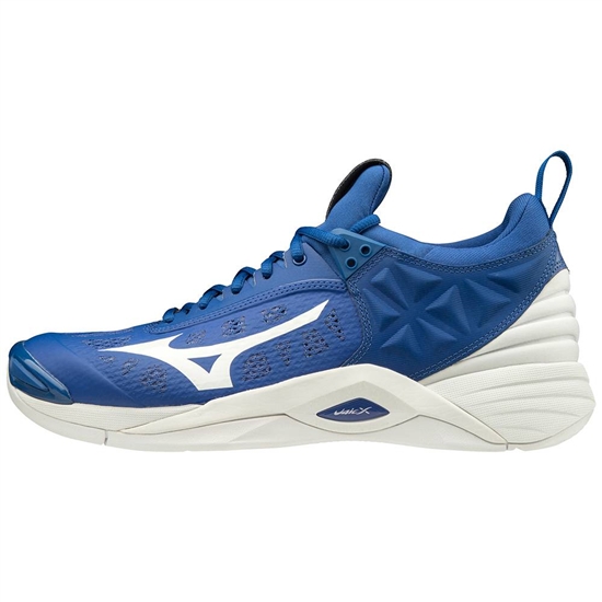 Mizuno Wave Momentum Volleybollskor Herr Blå Vita | 642193VPD